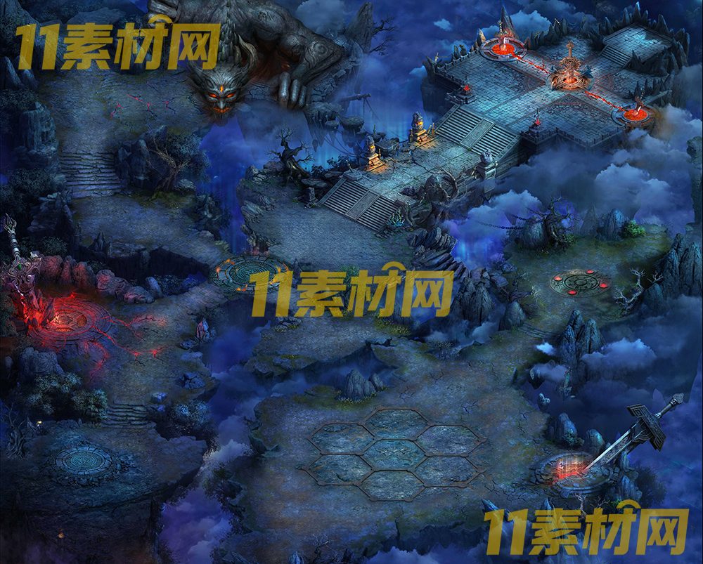 传奇真彩地图素材 超清地图—DT20260513-160
