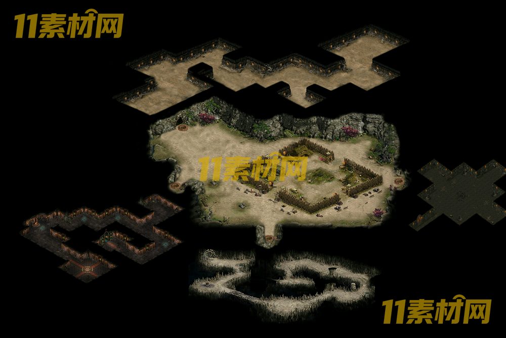 传奇真彩地图素材 超清地图—DT20260513-61
