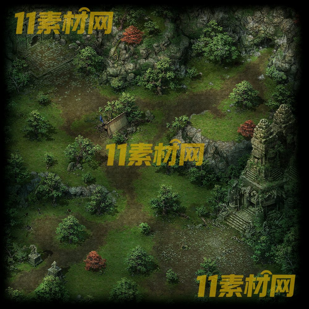 传奇真彩地图素材 超清地图—DT20260513-9