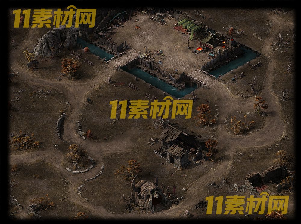 传奇真彩地图素材 超清地图—DT20260514-110