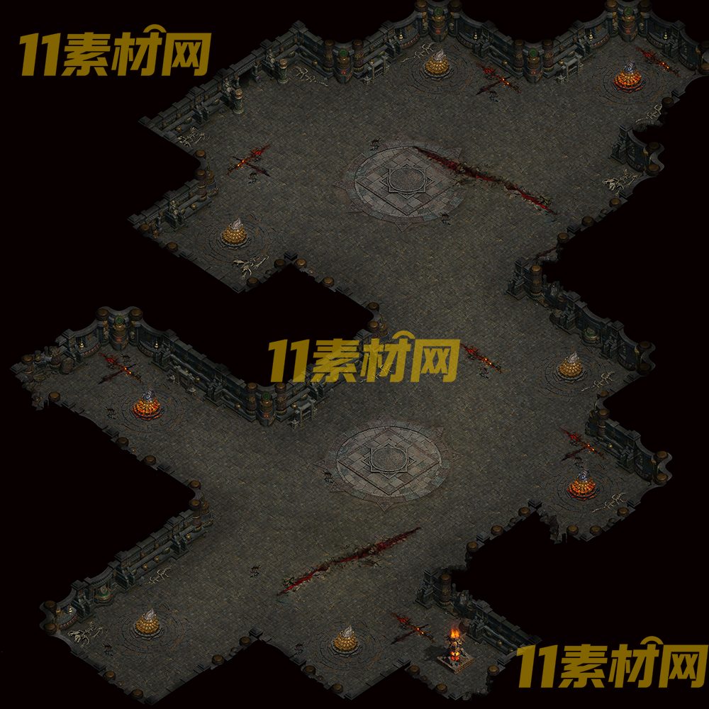 传奇真彩地图素材 超清地图—DT20260514-37
