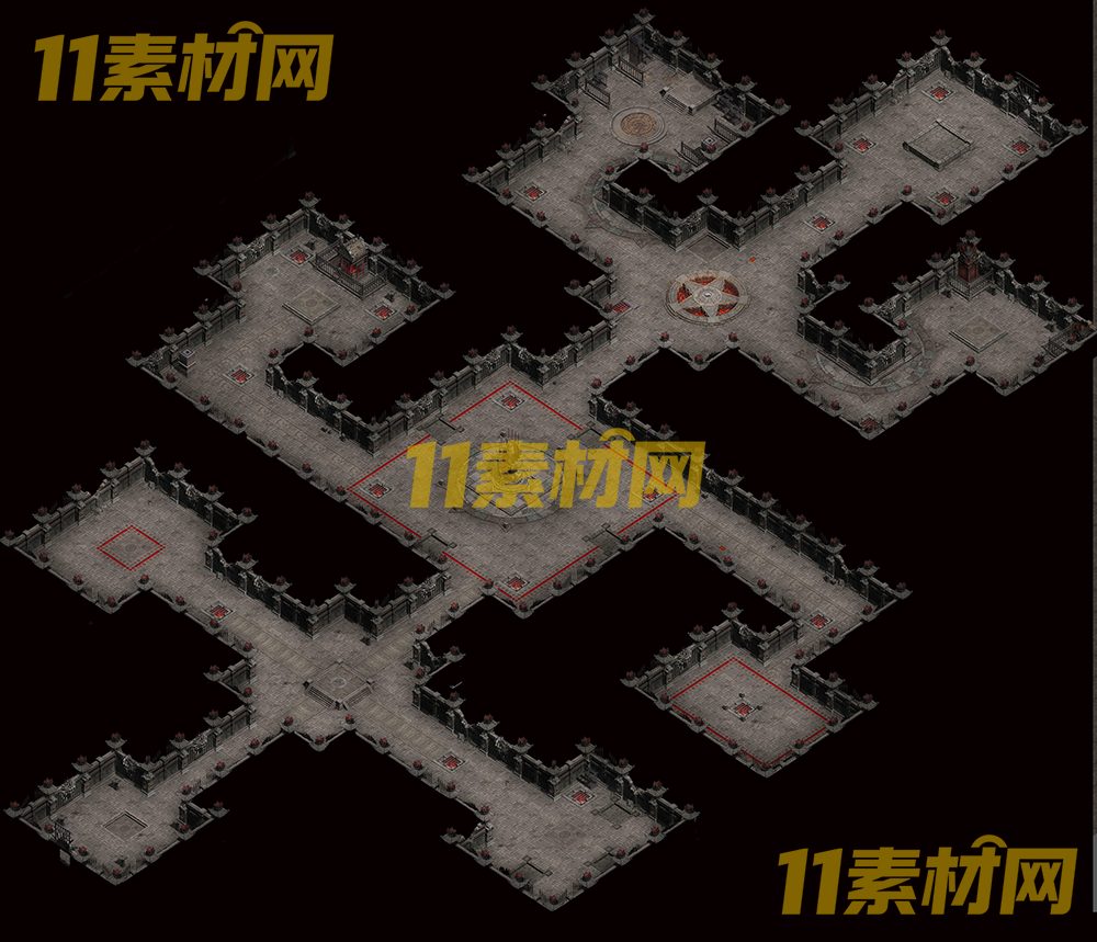 传奇真彩地图素材 超清地图—DT20260514-42