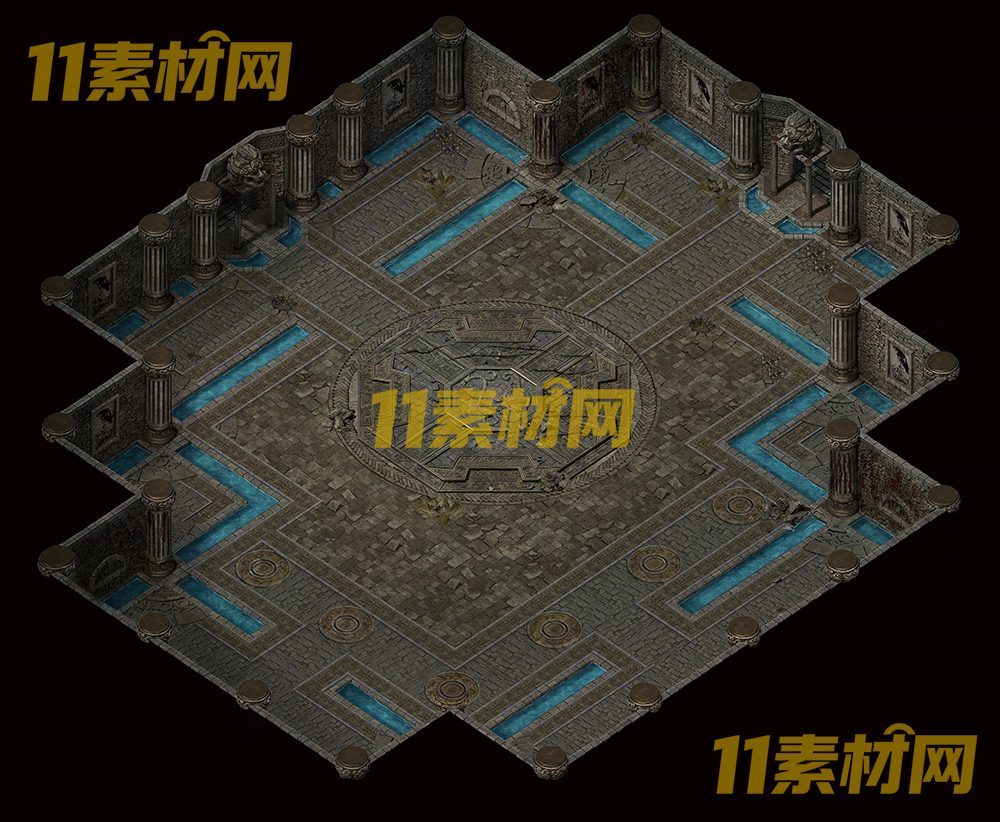 传奇真彩地图素材 超清地图—DT20260514-5