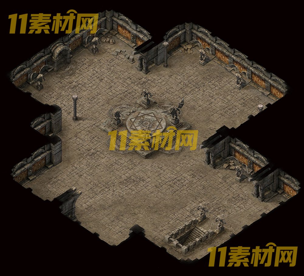 传奇真彩地图素材 超清地图—DT20260514-9