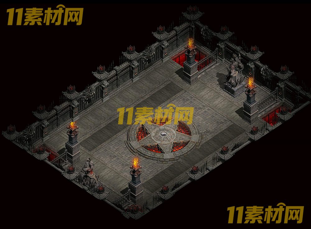 传奇真彩地图素材 超清地图—DT20260515-107