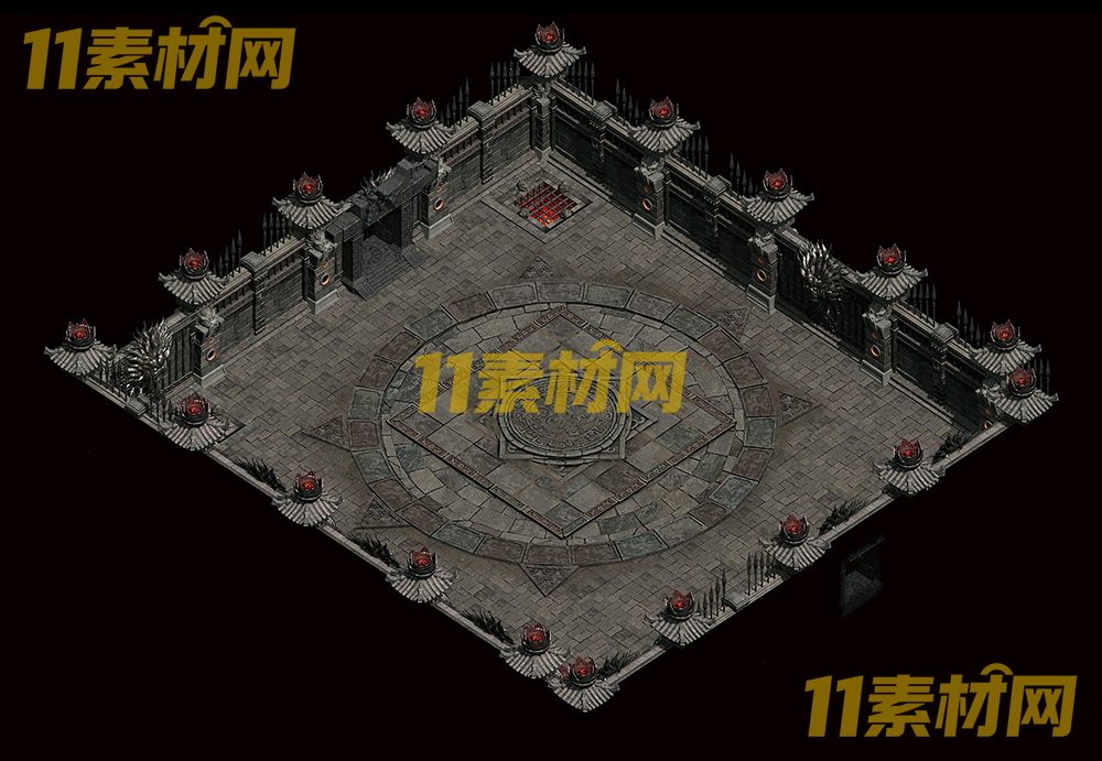 传奇真彩地图素材 超清地图—DT20260515-108