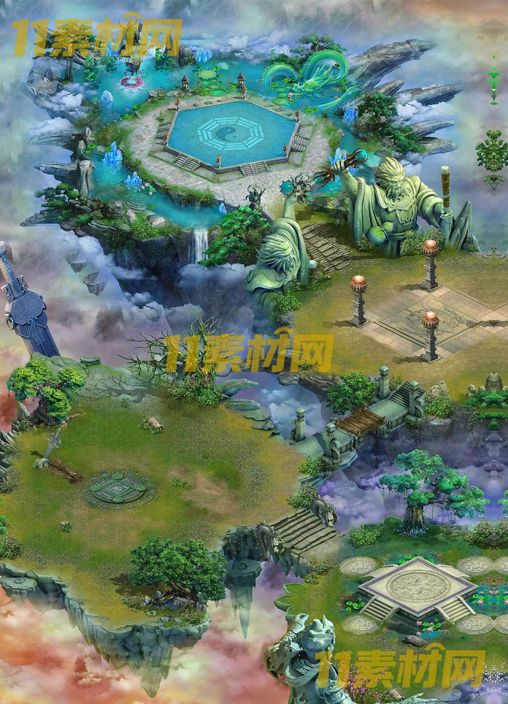 传奇真彩地图素材 超清地图—DT20260515-12