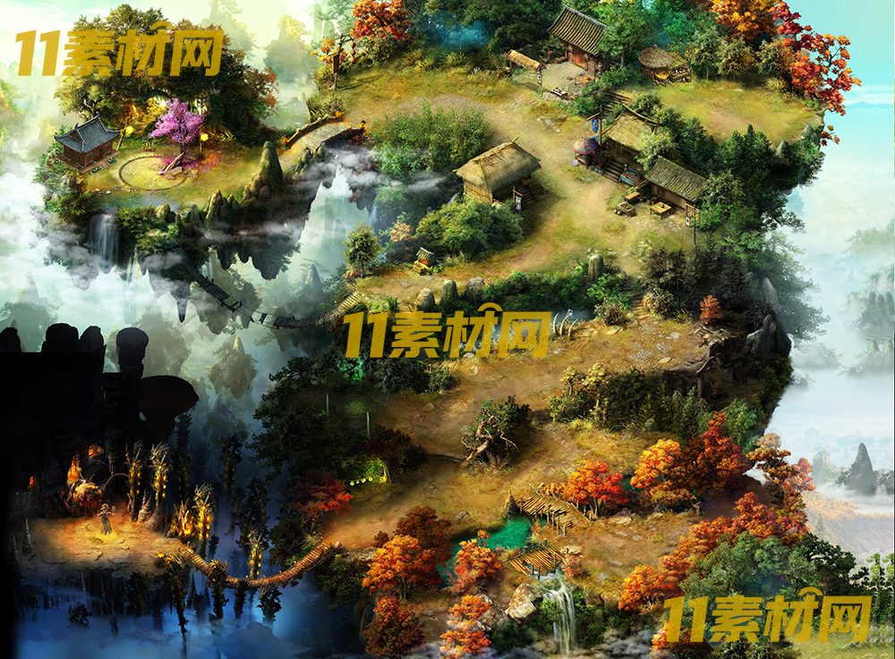 传奇真彩地图素材 超清地图—DT20260515-13