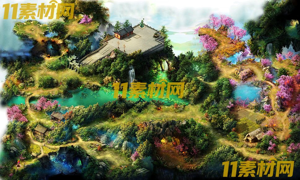 传奇真彩地图素材 超清地图—DT20260515-14