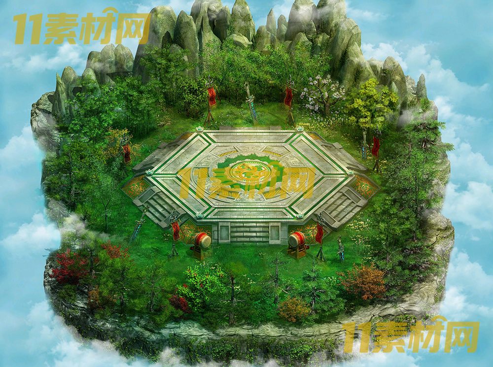 传奇真彩地图素材 超清地图—DT20260515-163