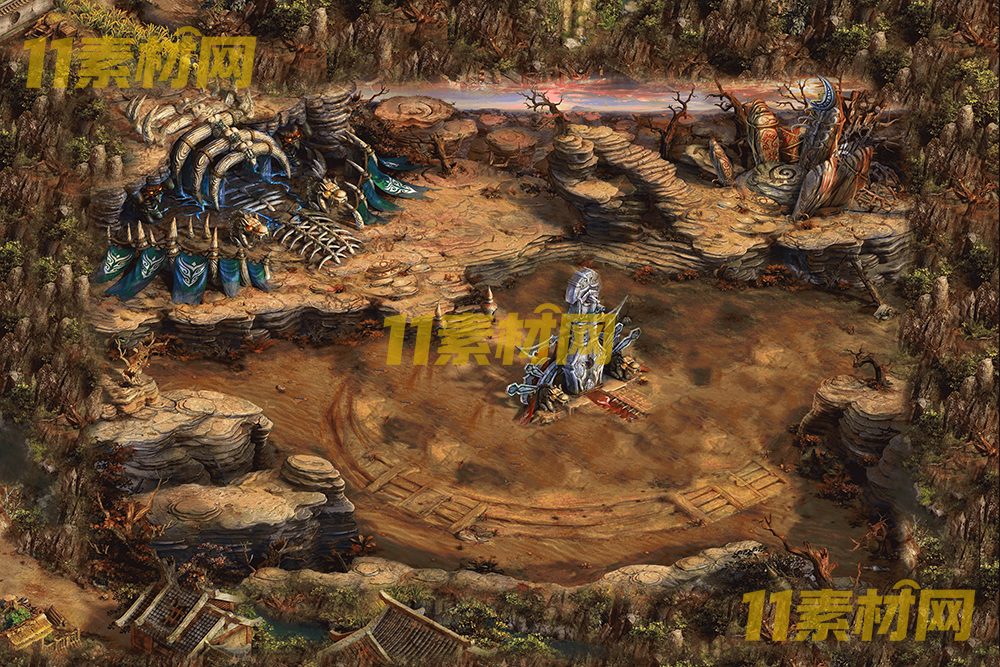 传奇真彩地图素材 超清地图—DT20260515-26