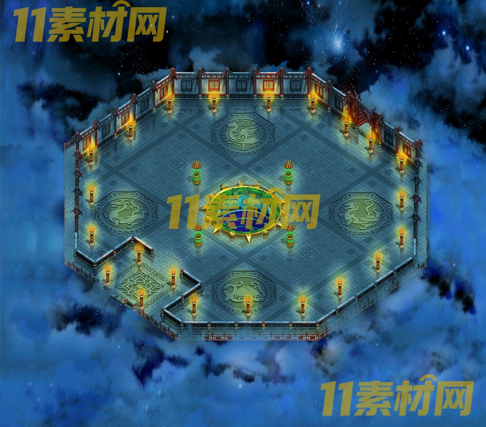 传奇真彩地图素材 超清地图—DT20260516-20