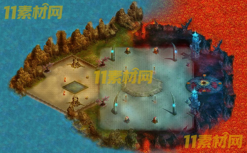 传奇真彩地图素材 超清地图—DT20260516-27