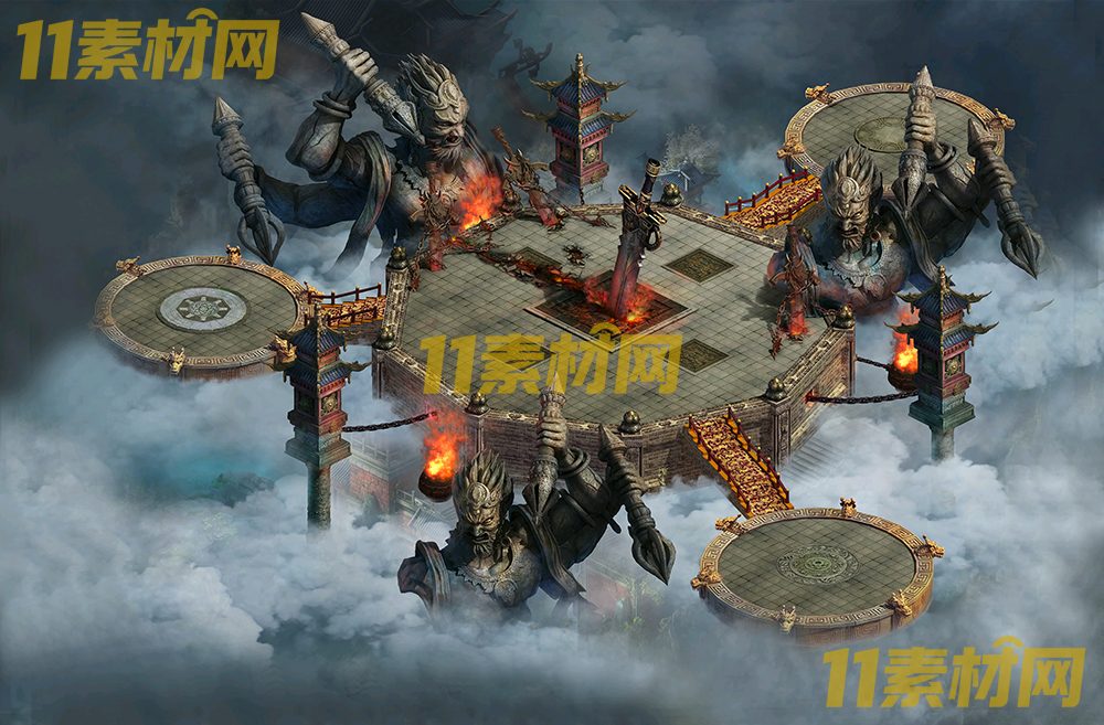 传奇真彩地图素材 超清地图—DT20260516-46