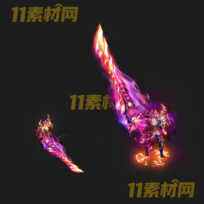 传奇剑甲素材 内外观高清PNG序列帧—JN20260517-13
