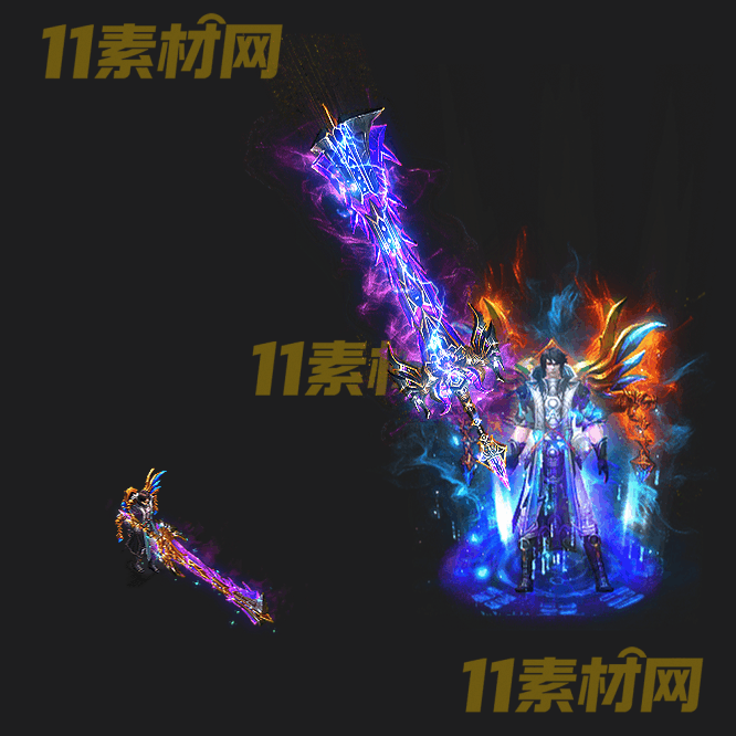 传奇剑甲素材 内外观高清PNG序列帧—JN20260517-21