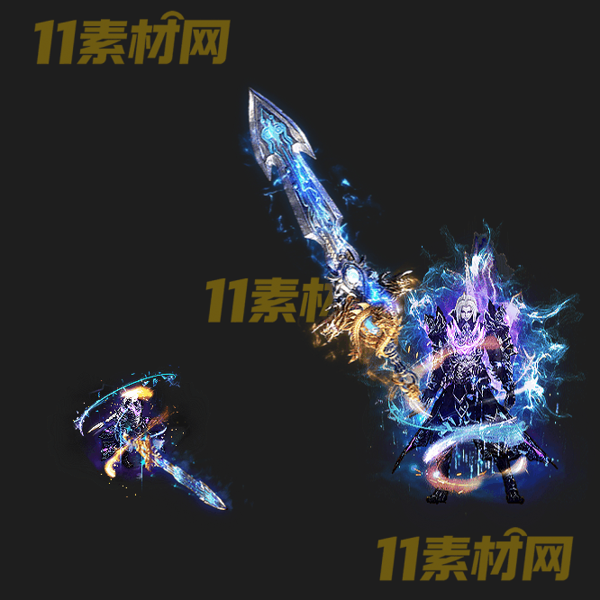 传奇剑甲素材 内外观高清PNG序列帧—JN20260517-27