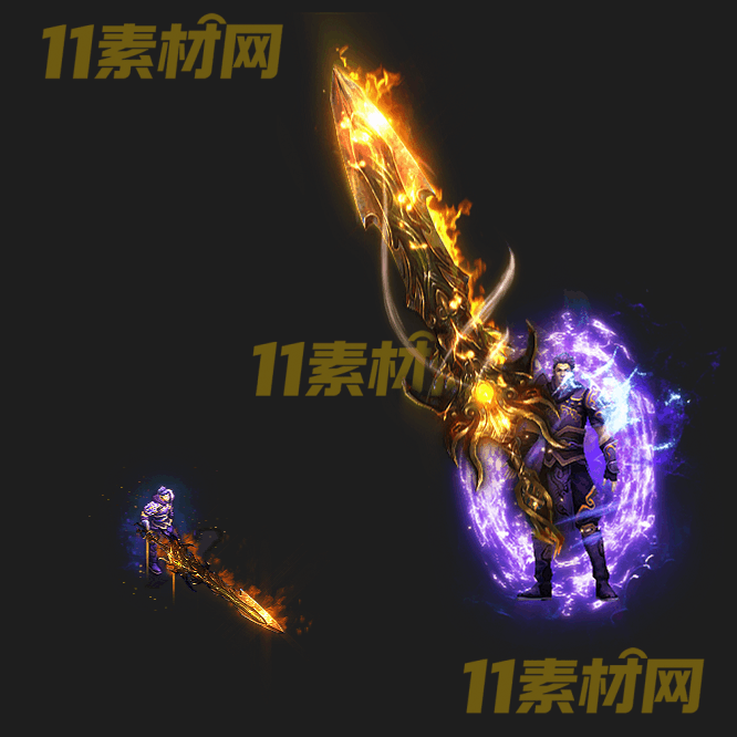 传奇剑甲素材 内外观高清PNG序列帧—JN20260517-29