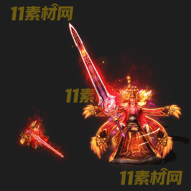 传奇剑甲素材 内外观高清PNG序列帧—JN20260517-41