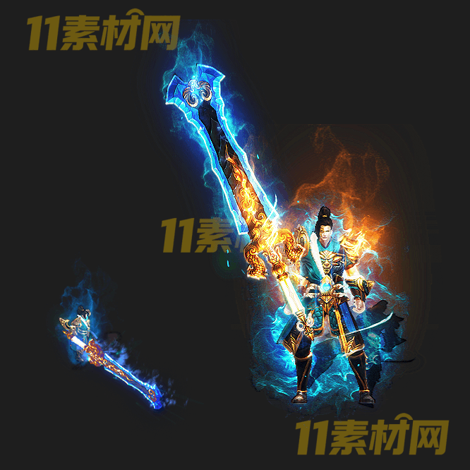 传奇剑甲素材 内外观高清PNG序列帧—JN20260517-42