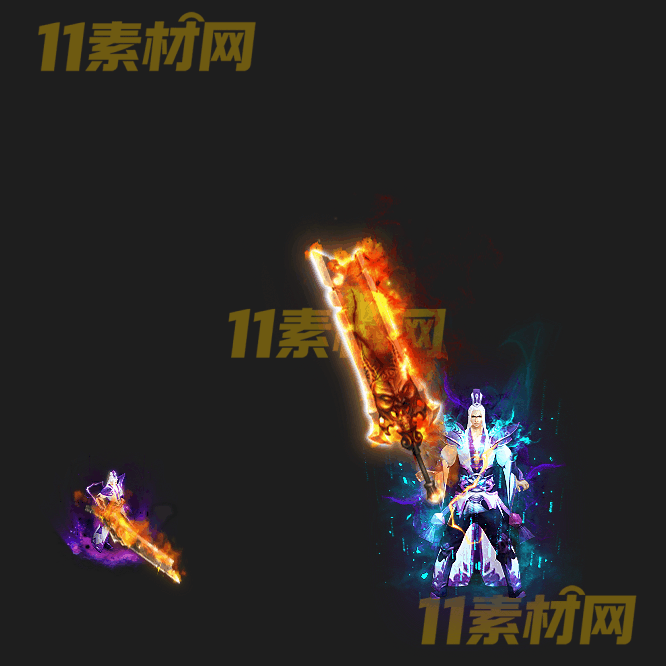 传奇剑甲素材 内外观高清PNG序列帧—JN20260518-106