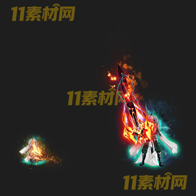 传奇剑甲素材 内外观高清PNG序列帧—JN20260518-107
