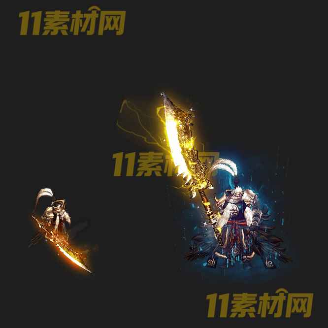 传奇剑甲素材 内外观高清PNG序列帧—JN20260518-116