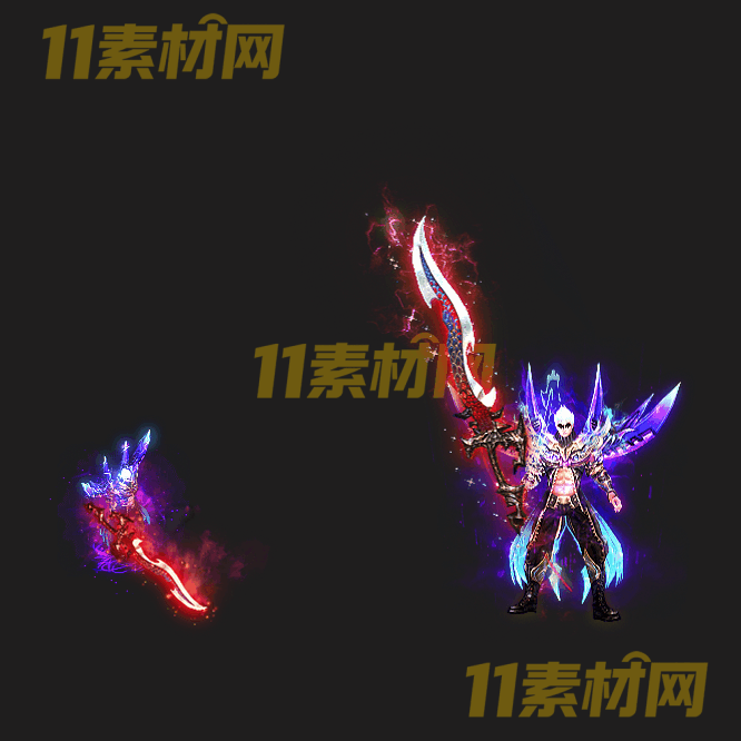 传奇剑甲素材 内外观高清PNG序列帧—JN20260518-118
