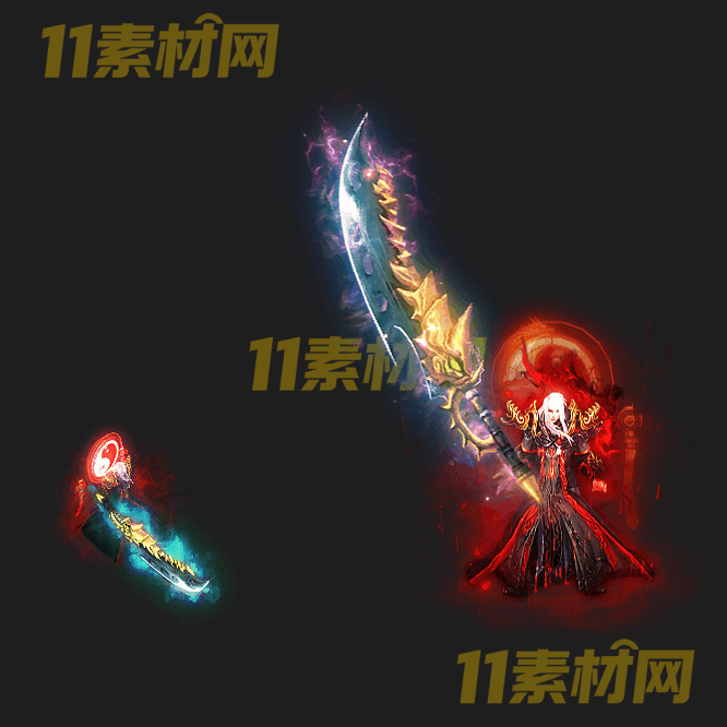 传奇剑甲素材 内外观高清PNG序列帧—JN20260518-120