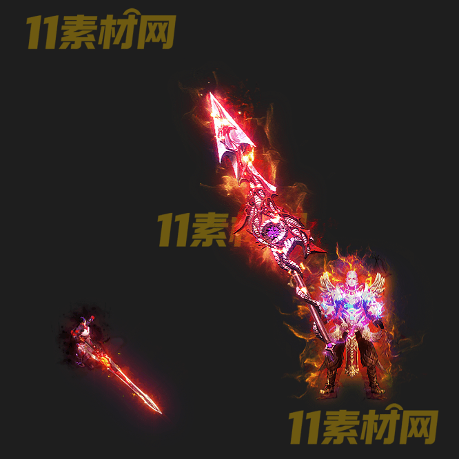 传奇剑甲素材 内外观高清PNG序列帧—JN20260518-125