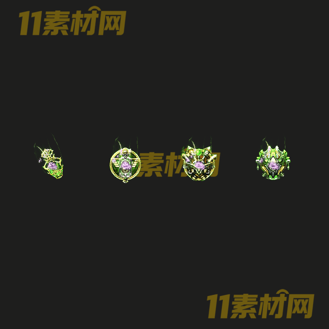 传奇首饰素材 高清PNG序列帧—SS20260519-25