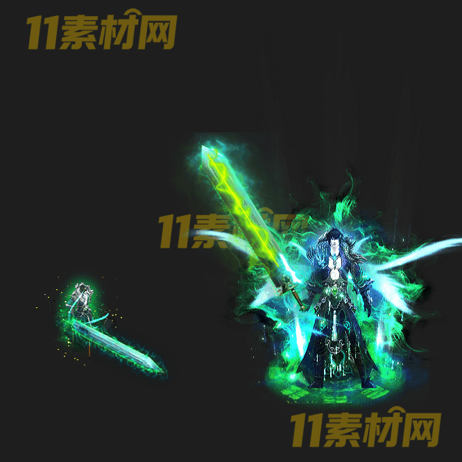 传奇剑甲素材 内外观高清PNG序列帧—JN20260519-50