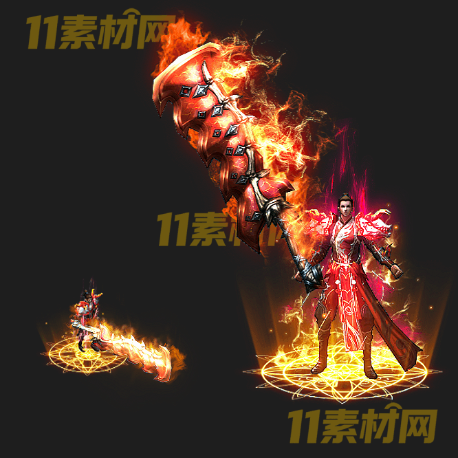 传奇剑甲素材 内外观高清PNG序列帧—JN20260520-15