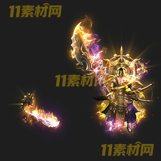 传奇剑甲素材 内外观高清PNG序列帧—JN20260520-17