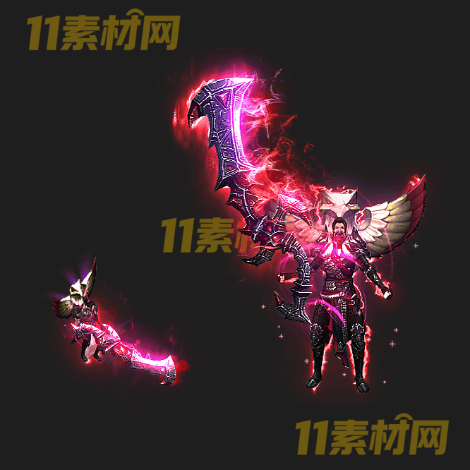 传奇剑甲素材 内外观高清PNG序列帧—JN20260520-18
