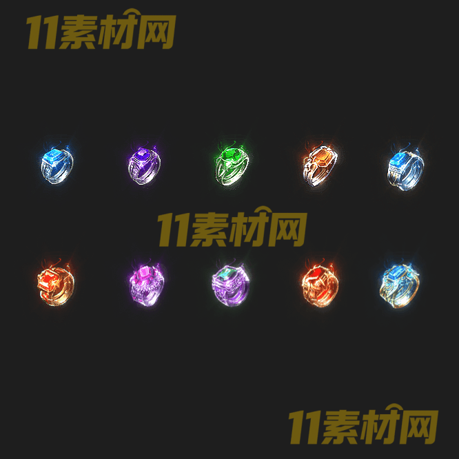 传奇首饰素材 高清PNG序列帧—SS20260520-28