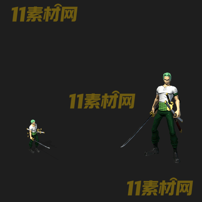 传奇时装素材 海贼王一体时装高清PNG序列帧—SZ20260520-62