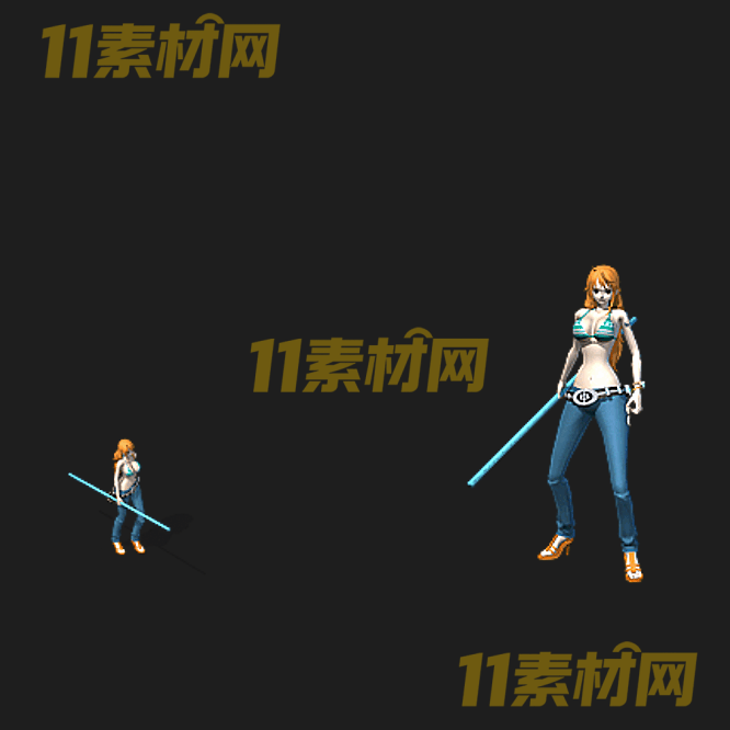 传奇时装素材 海贼王一体时装高清PNG序列帧—SZ20260520-64