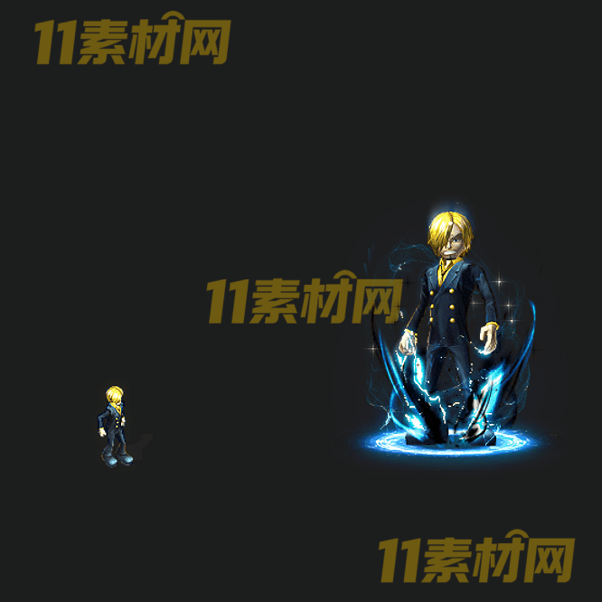 传奇时装素材 海贼王一体时装高清PNG序列帧—SZ20260520-69