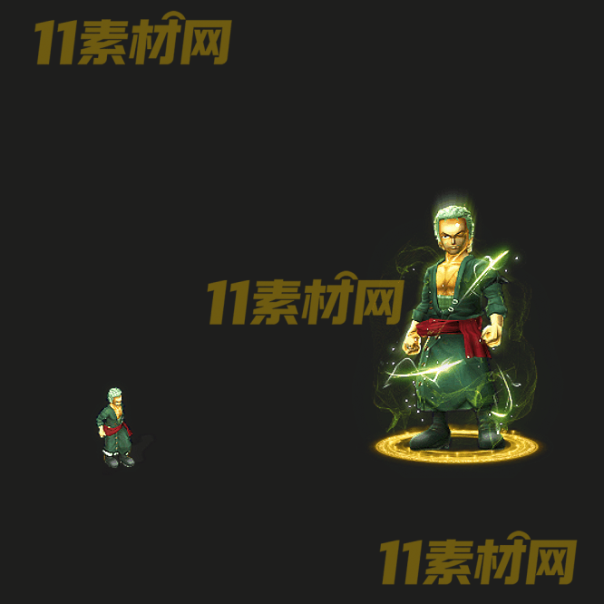 传奇时装素材 海贼王一体时装高清PNG序列帧—SZ20260520-71