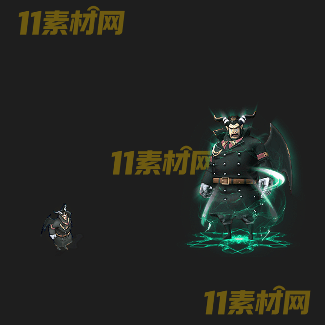 传奇时装素材 海贼王一体时装高清PNG序列帧—SZ20260520-76