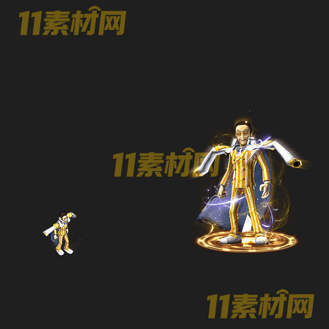 传奇时装素材 海贼王一体时装高清PNG序列帧—SZ20260520-78