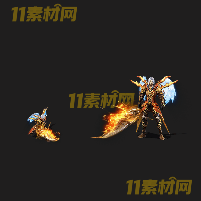传奇时装素材 一体时装高清PNG序列帧—SZ20260521-14