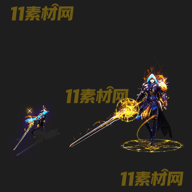 传奇时装素材 一体时装高清PNG序列帧—SZ20260521-22