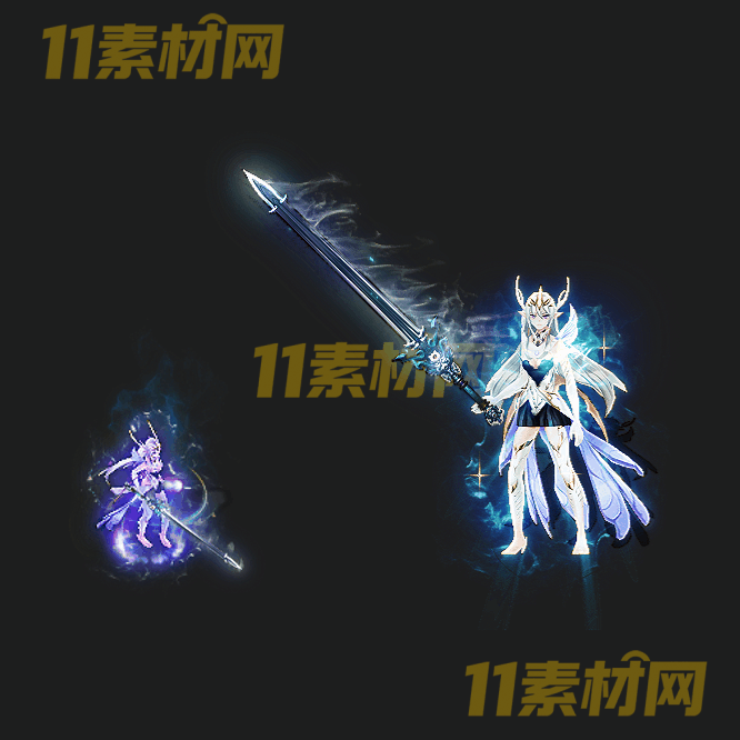 传奇剑甲素材 内外观高清PNG序列帧—JN20260521-31