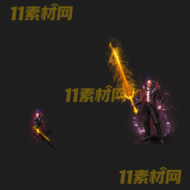 传奇剑甲素材 内外观高清PNG序列帧—JN20260521-36
