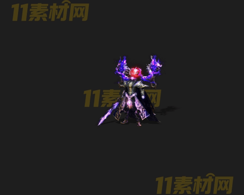 传奇三国大型NPC素材 动态高清PNG序列帧—NPC20260404-61