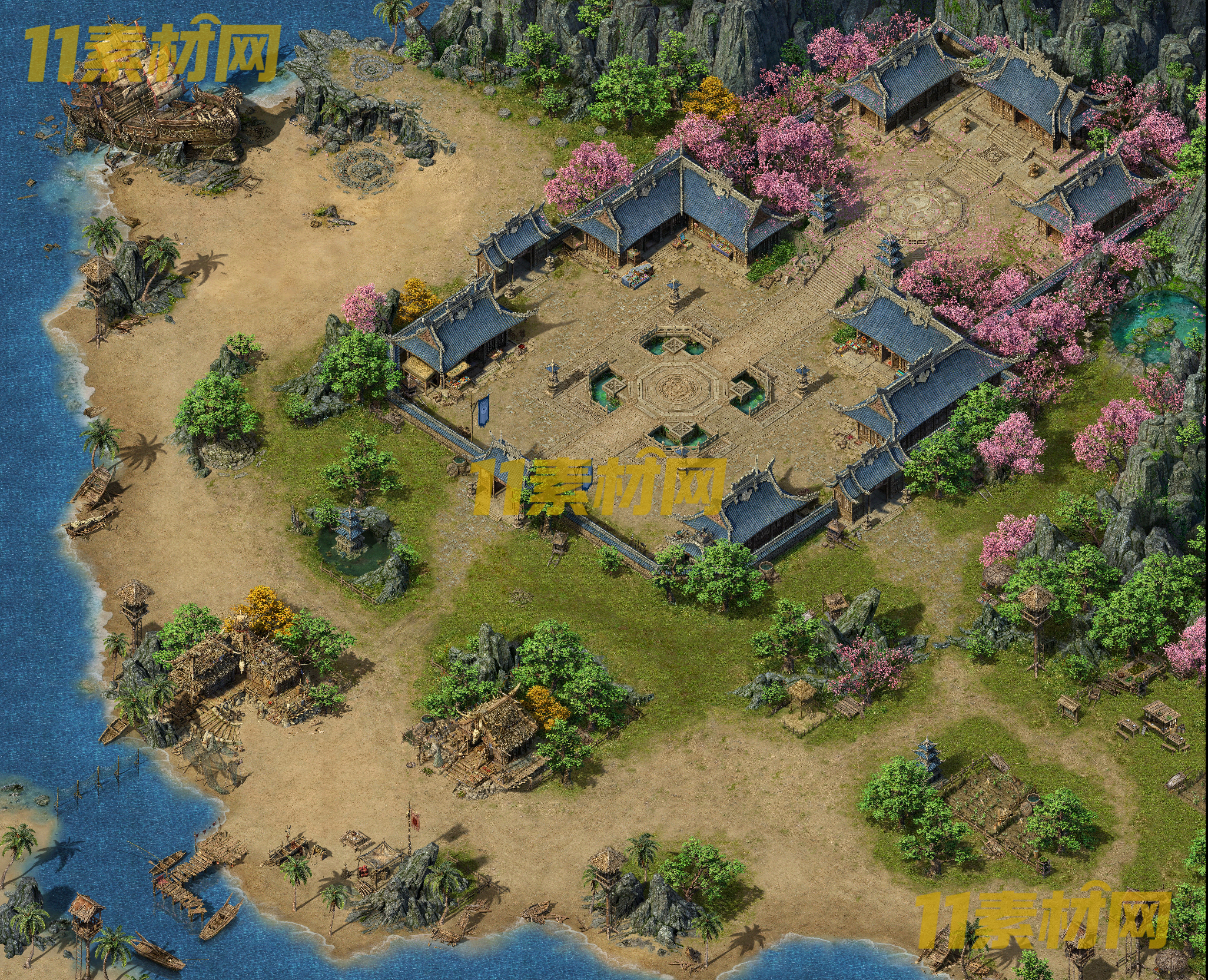 传奇真彩地图素材 超清地图素材—DT20260328-48