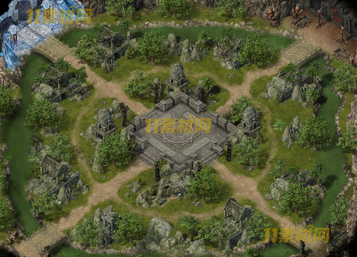 传奇真彩地图素材 超清地图—DT20260328-49