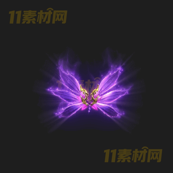 传奇翅膀素材 内观动态高清PNG序列帧—CB20260404-94